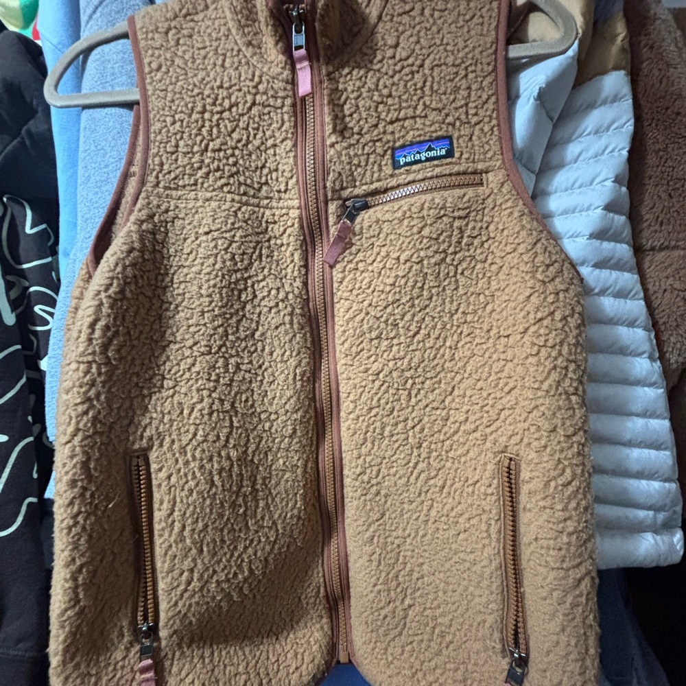 Patagonia Brown Fleece Vest